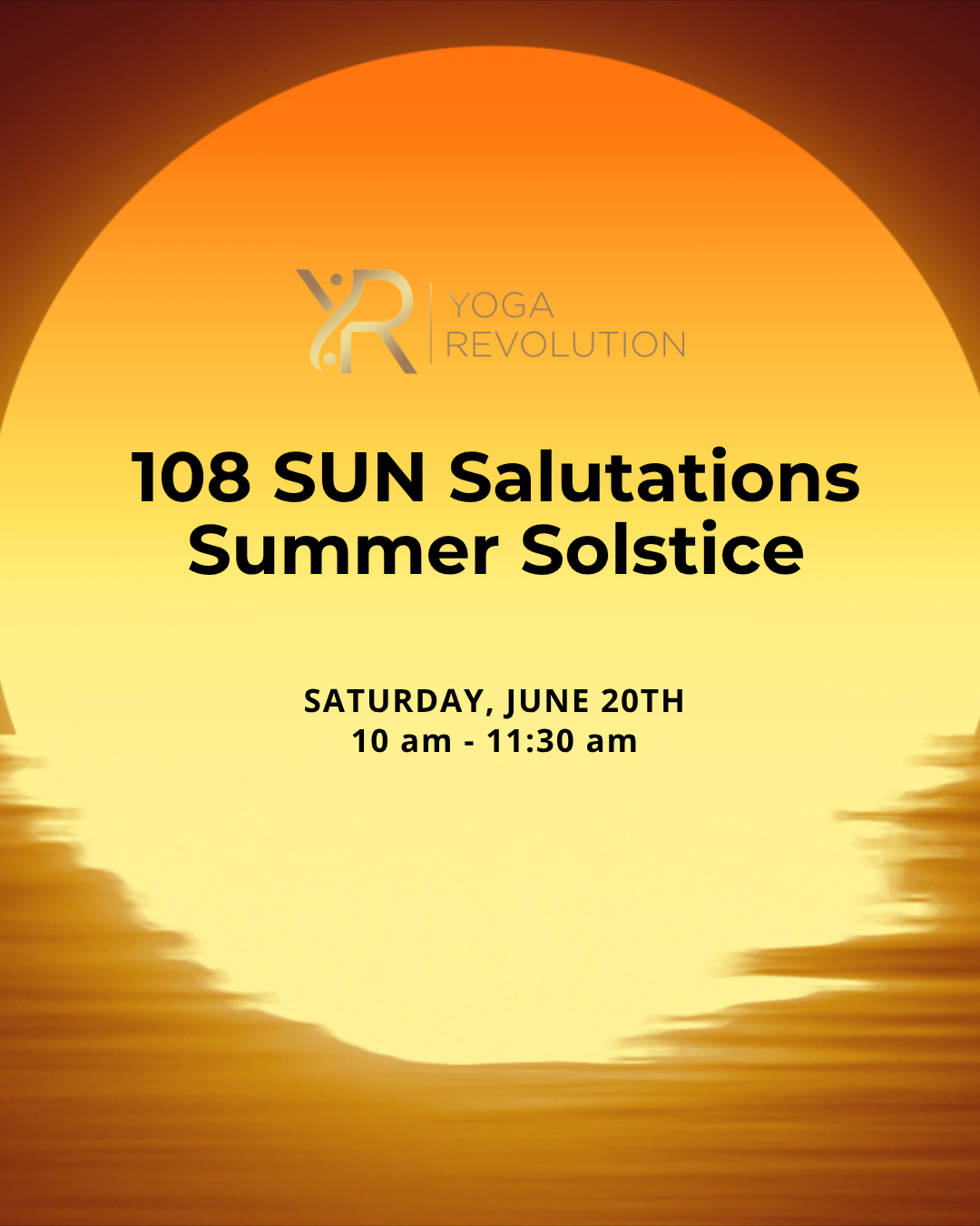 Summer Solstice: 108 Sun Salutations