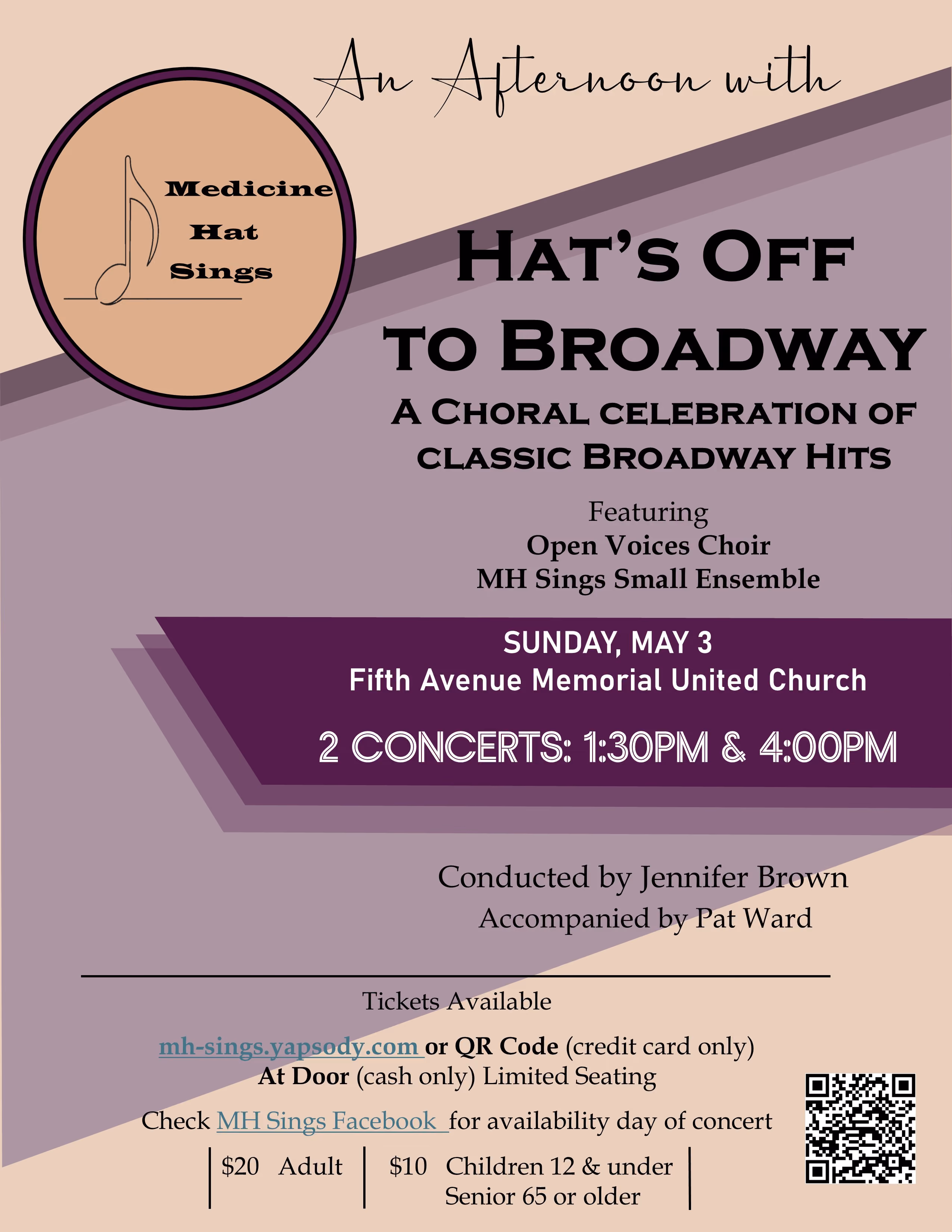 MH Sings Hat's Off to Broadway