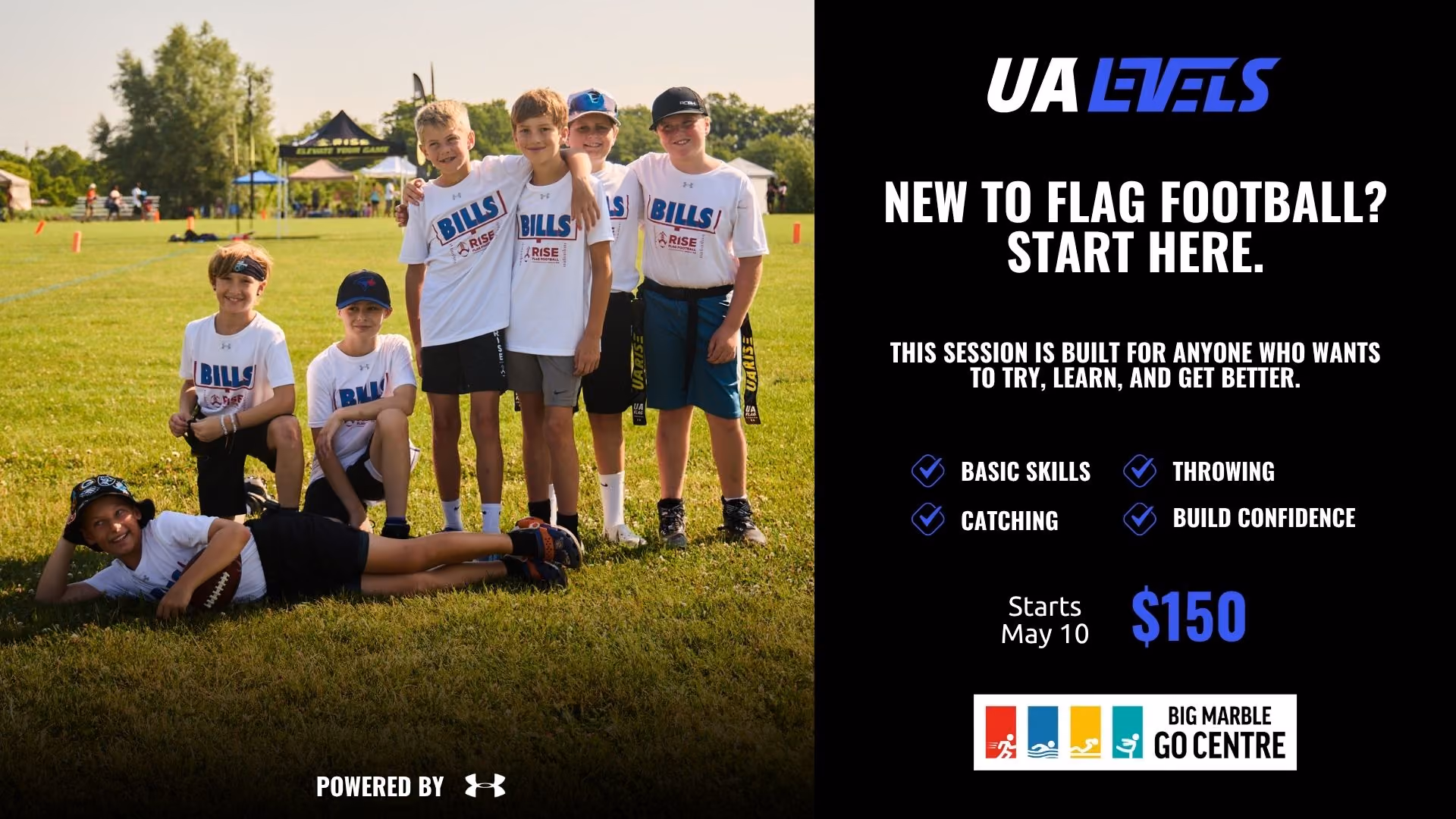 UA Flag Football - Skills and Drills