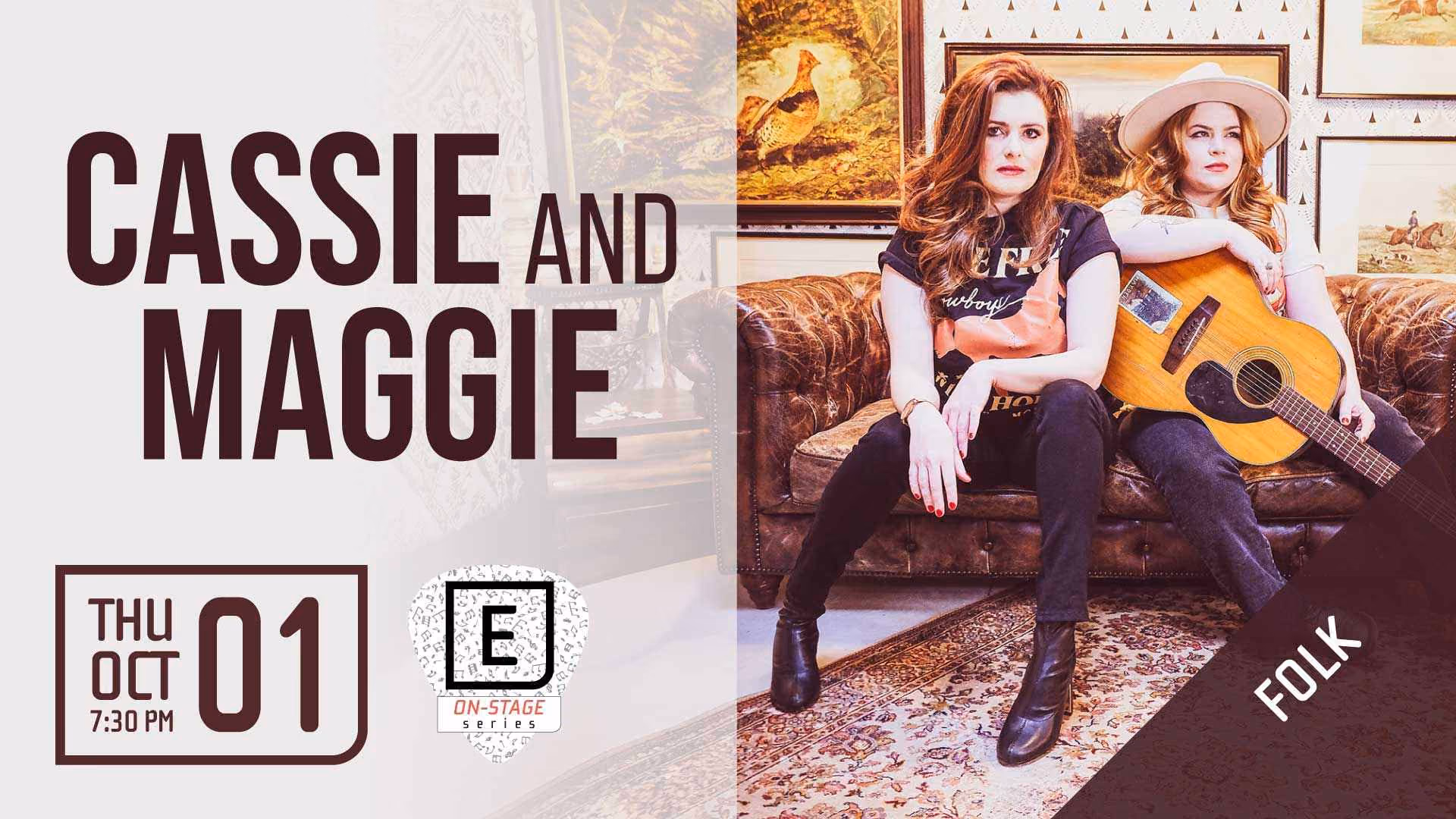 On Stage - Cassie & Maggie