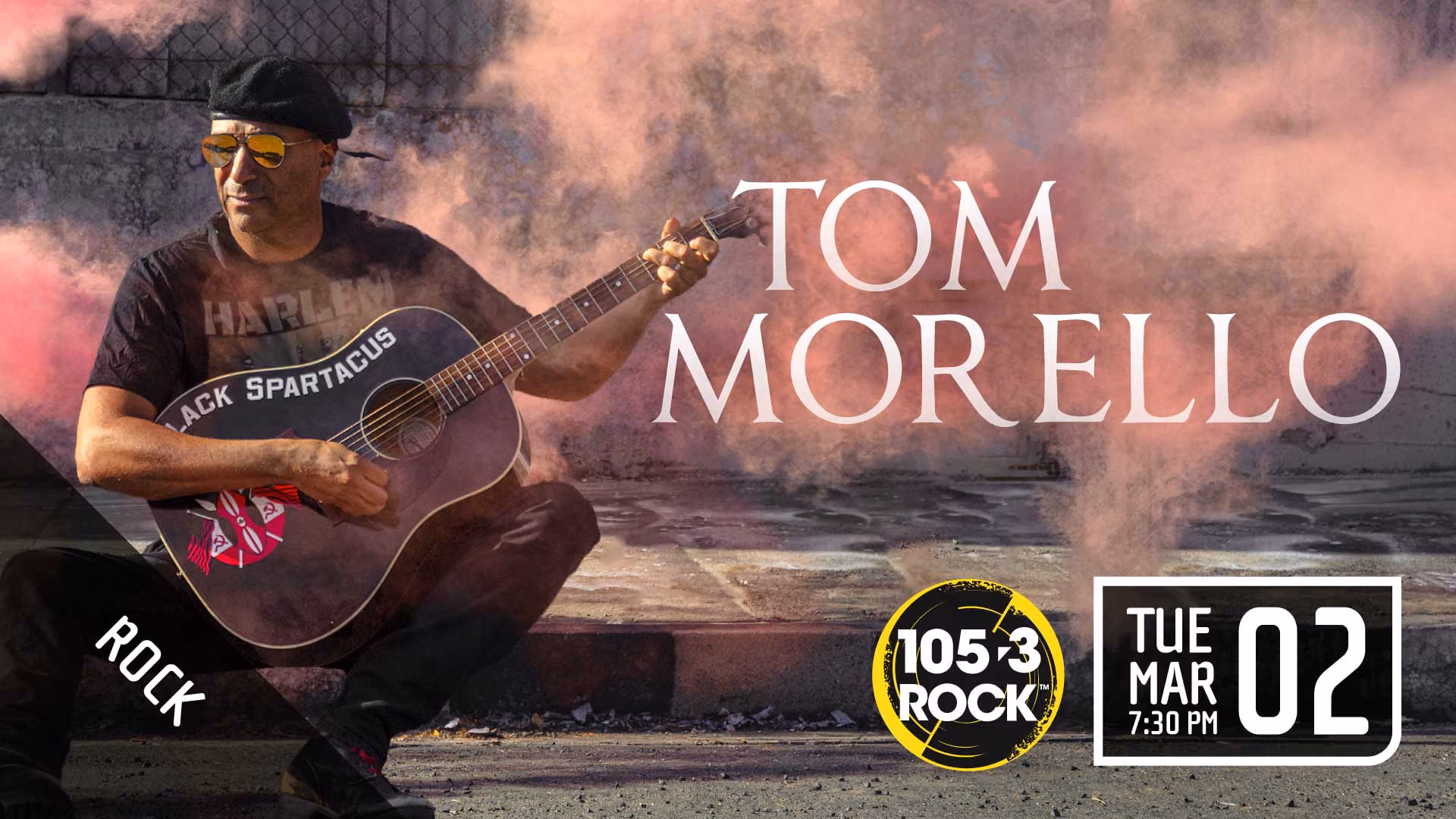 Tom Morello: A Night of Stories & Music