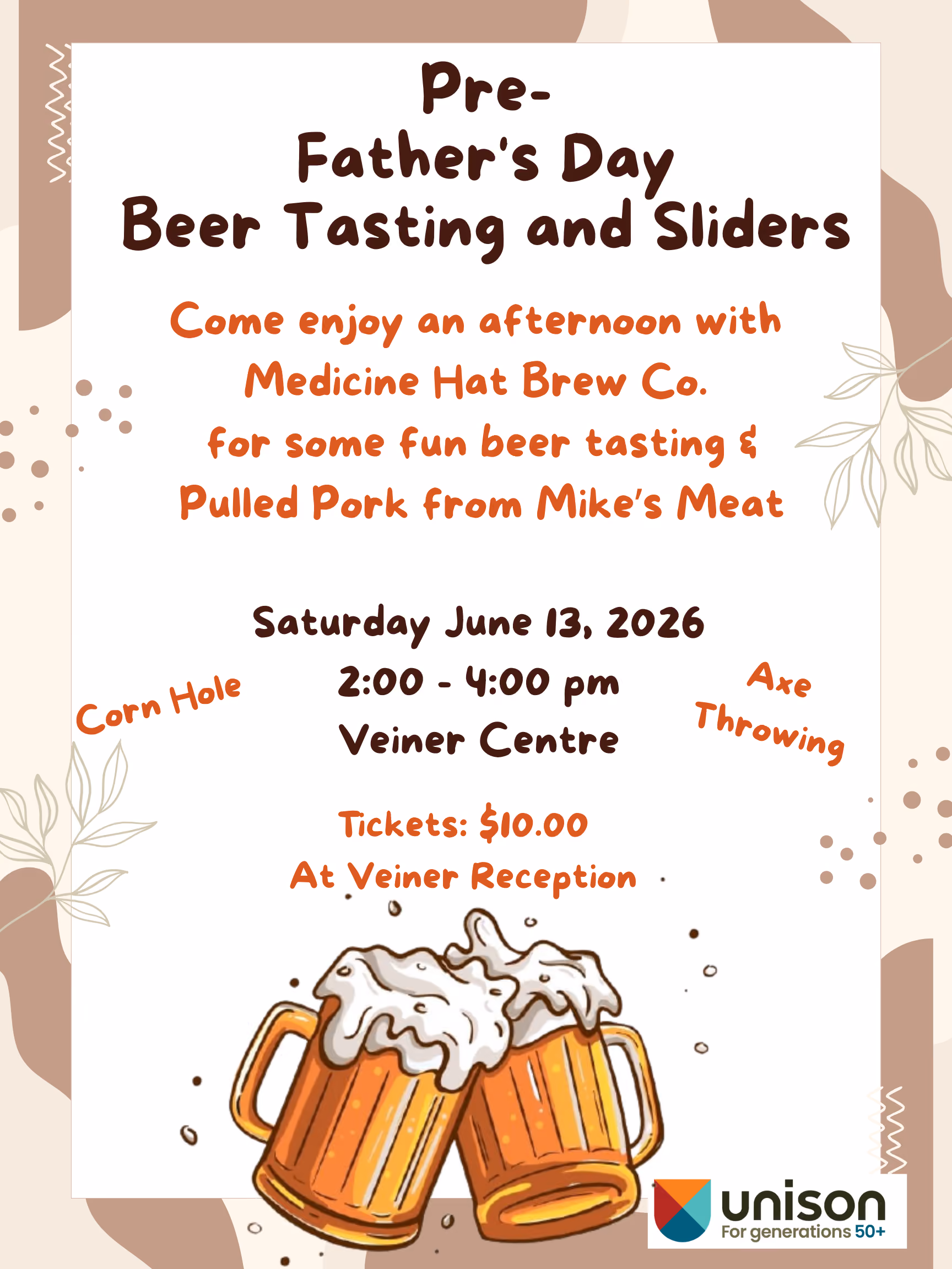 Pre- Father's Day Beer Tasting & Sliders