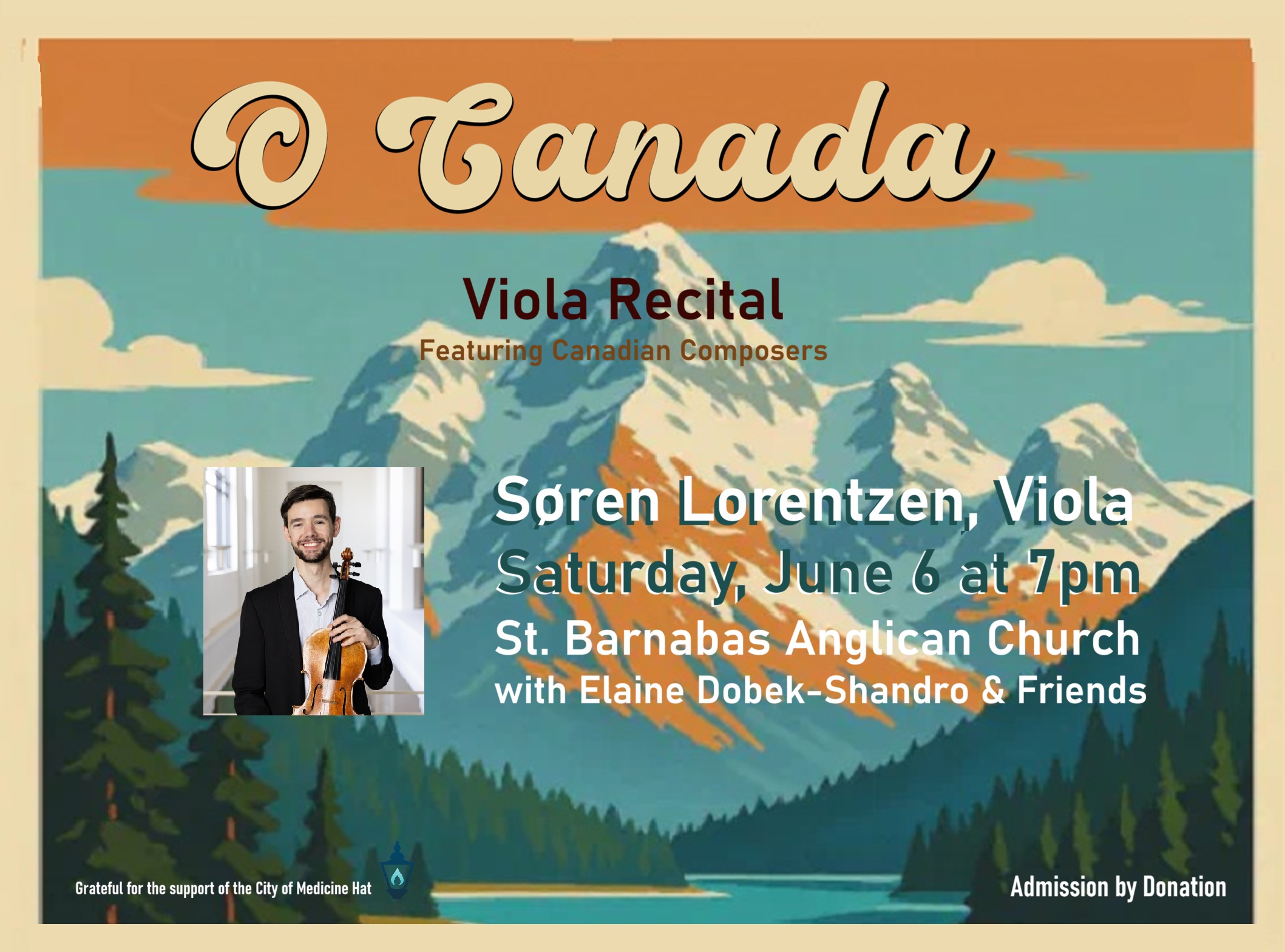 'O Canada' Viola Recital - Søren Lorentzen & Friends