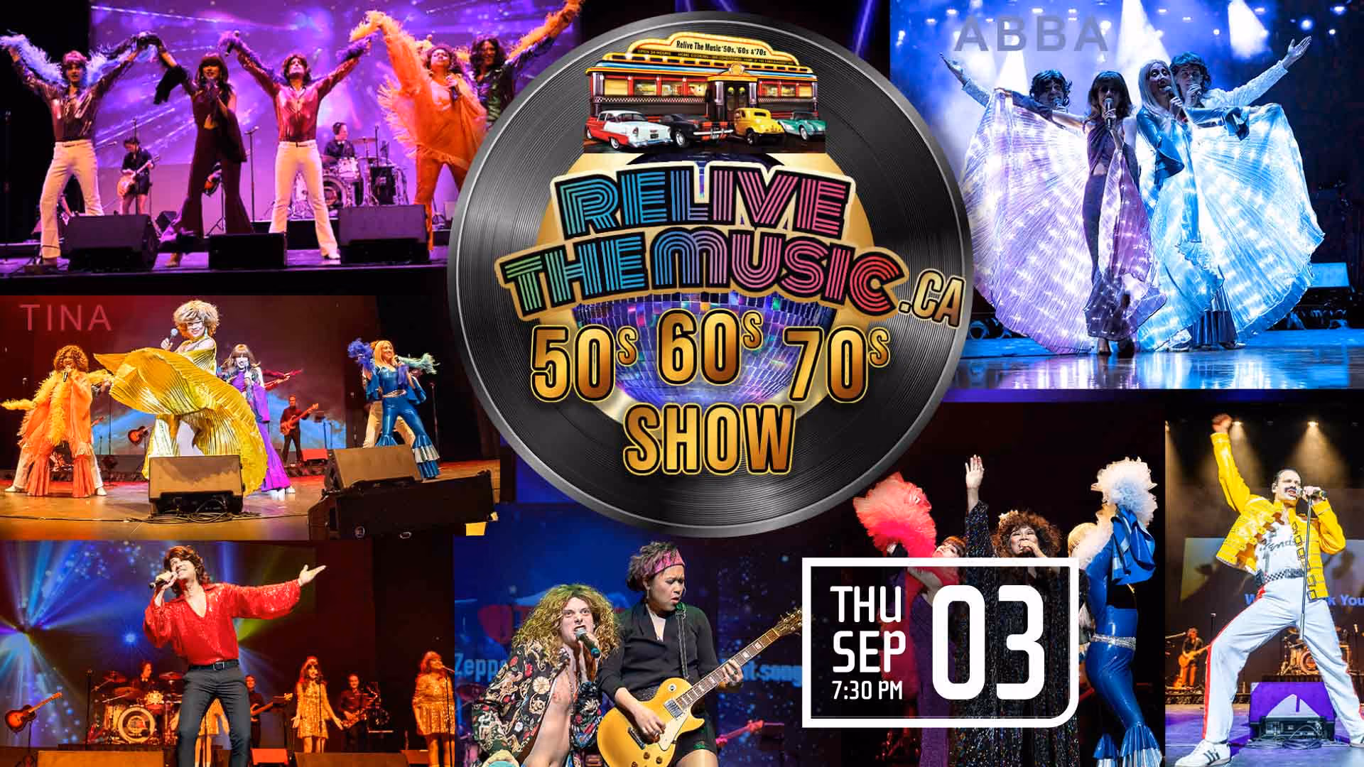 Relive the Music 50s 60s & 70s Touring Show