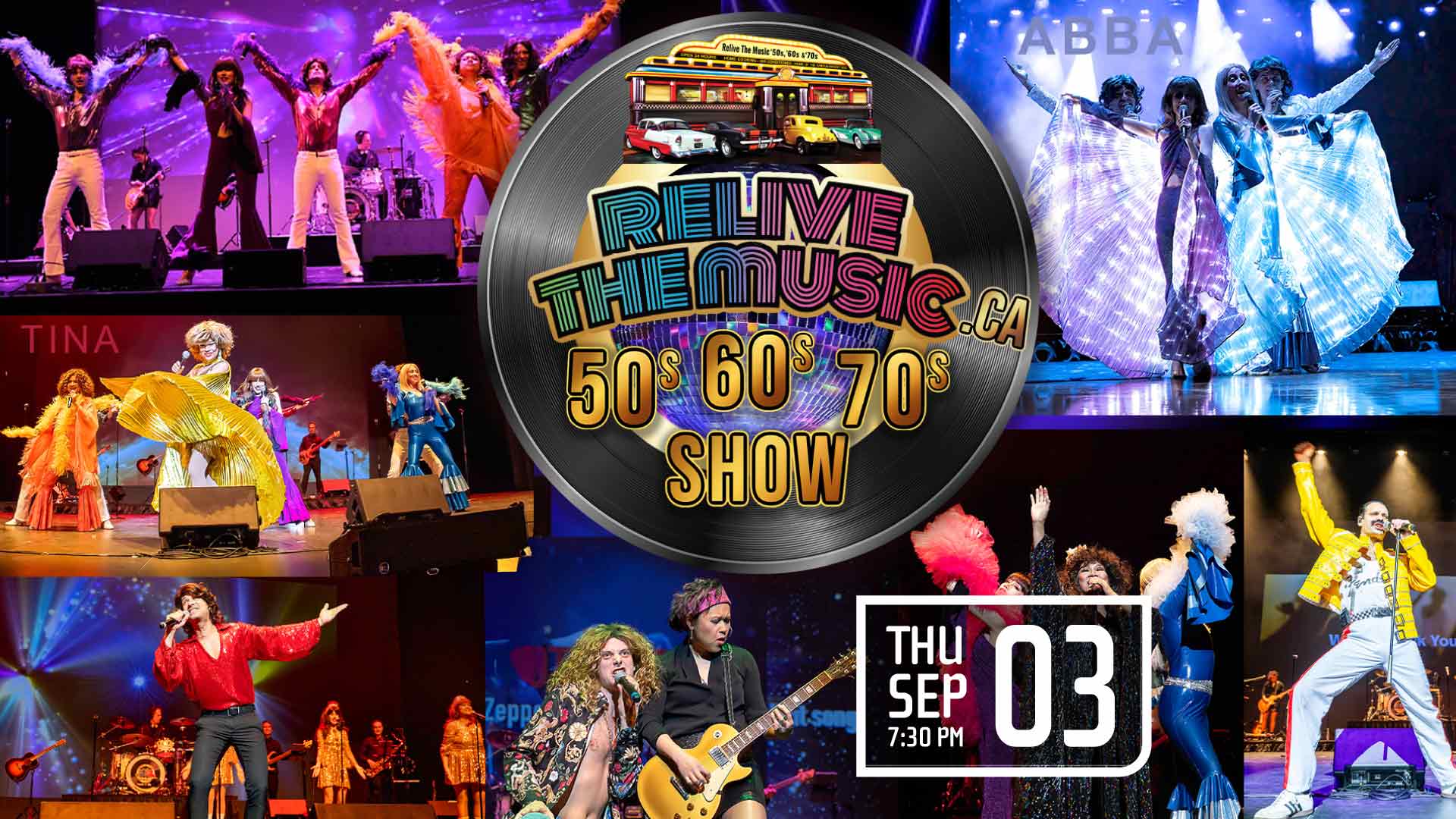 Relive the Music 50s 60s & 70s Touring Show