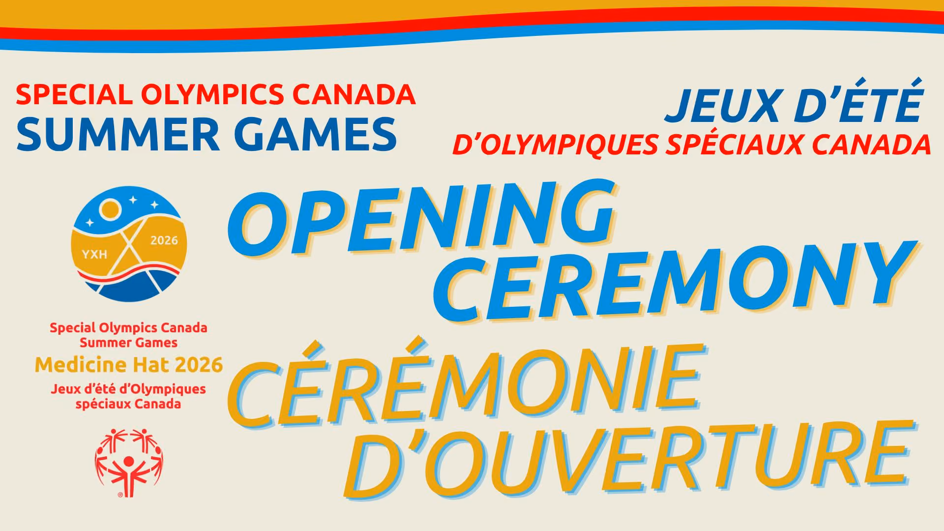 Special Olympics Canada Opening Ceremonies