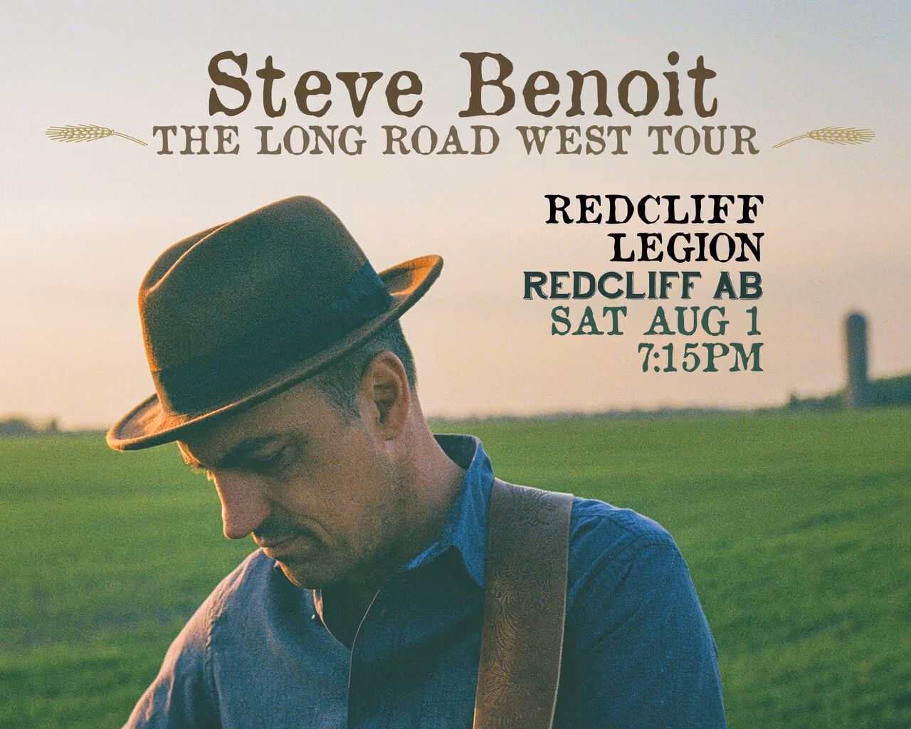 Musician Steve Benoit returns to the Redcliff Legion