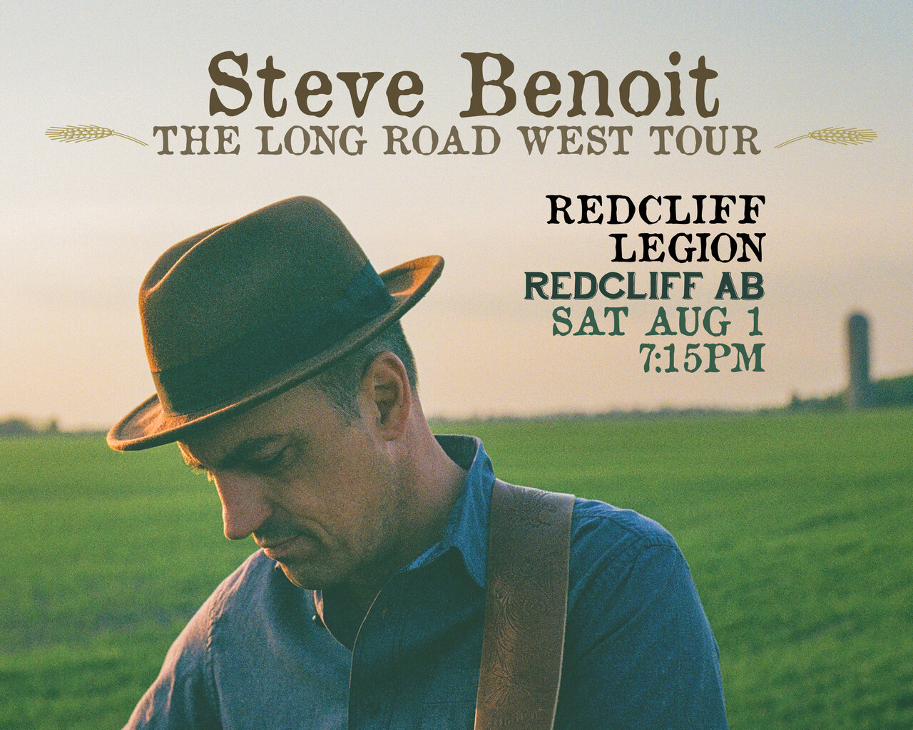 Musician Steve Benoit returns to the Redcliff Legion