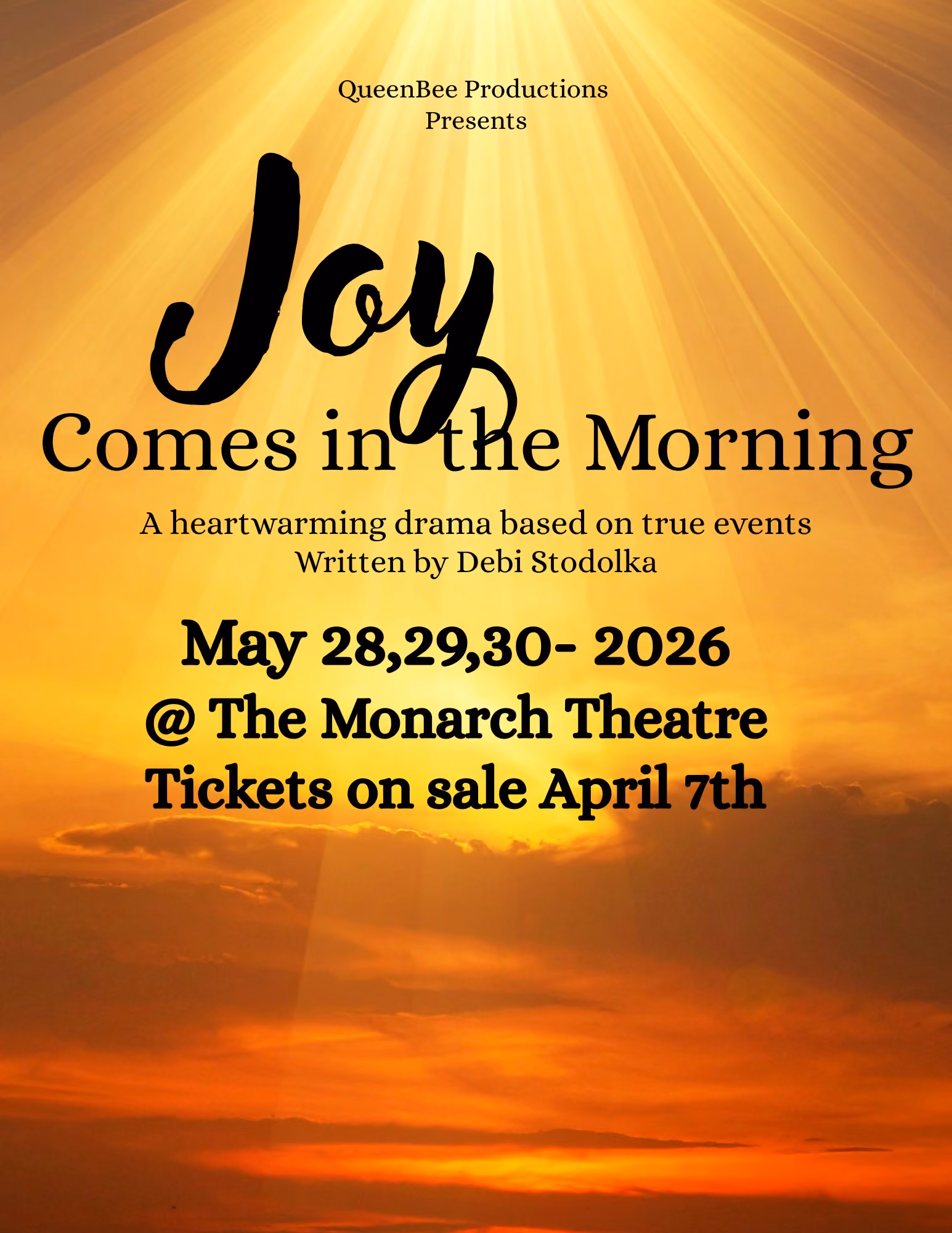 Joy Comes in the Morning at Monarch Theatre