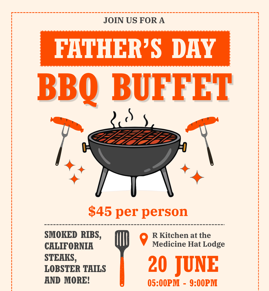 Father's Day BBQ Buffet
