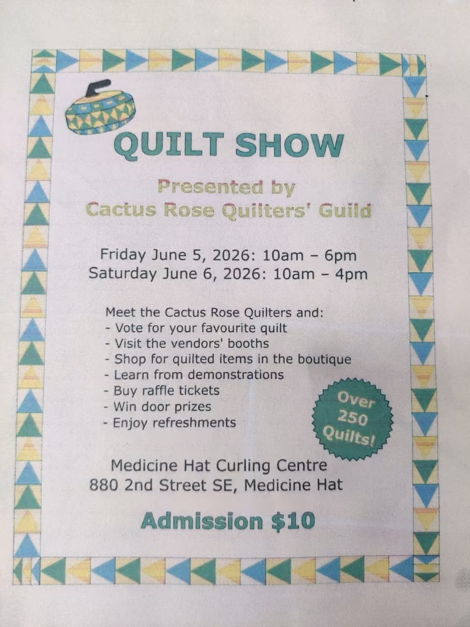 Quilt Show By Cactus Rose Quilter's Guild
