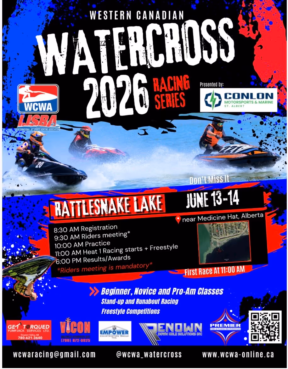 Western Canadian Watercross Association Jet Ski Racing