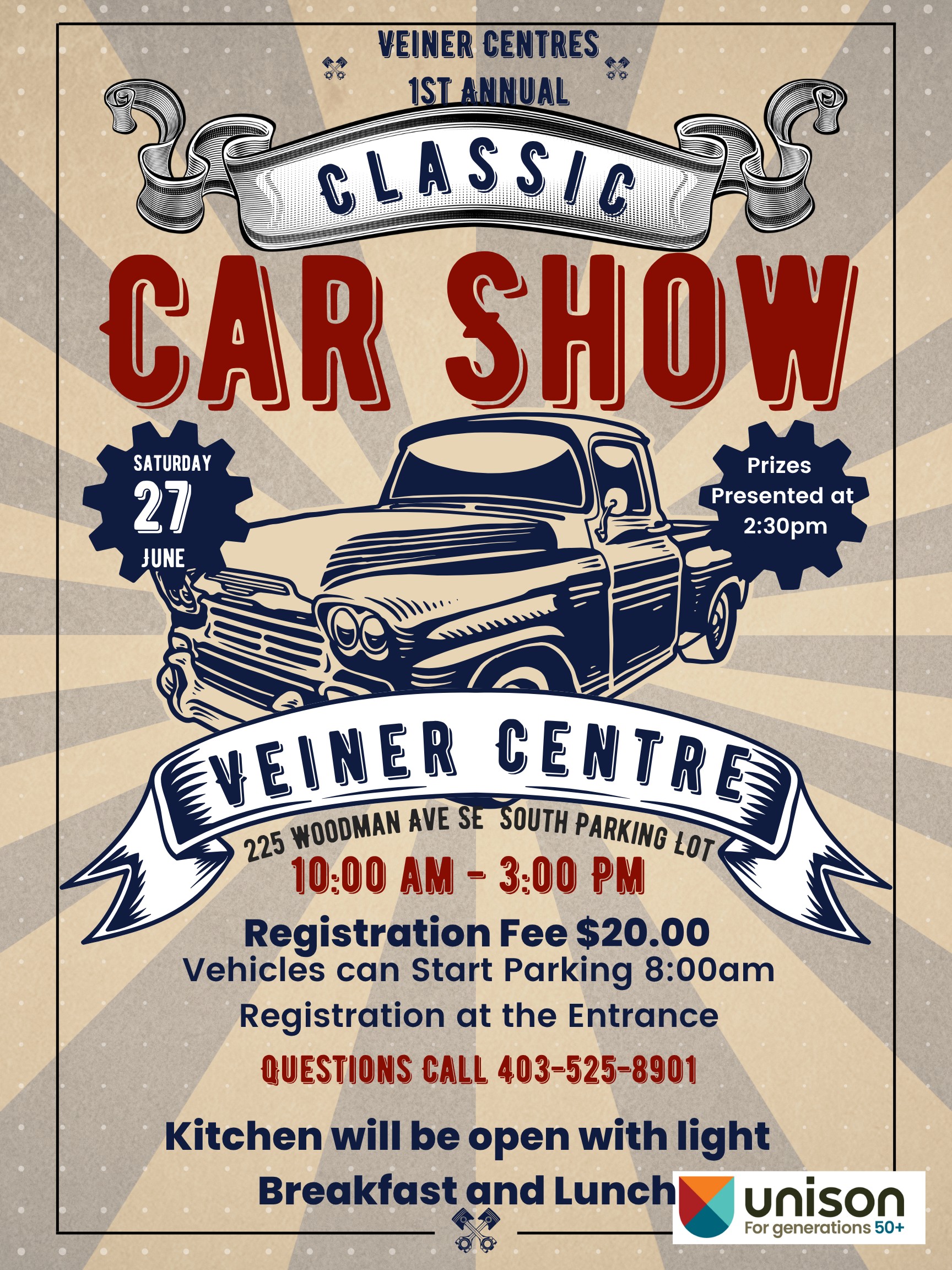 Veiner Centre Classic Car Show
