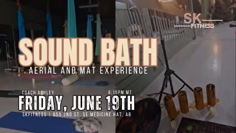 Sound Bath at SKFitness | July 19, 2026