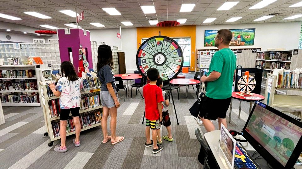 The Wheel of Reading (ages 12 & under)