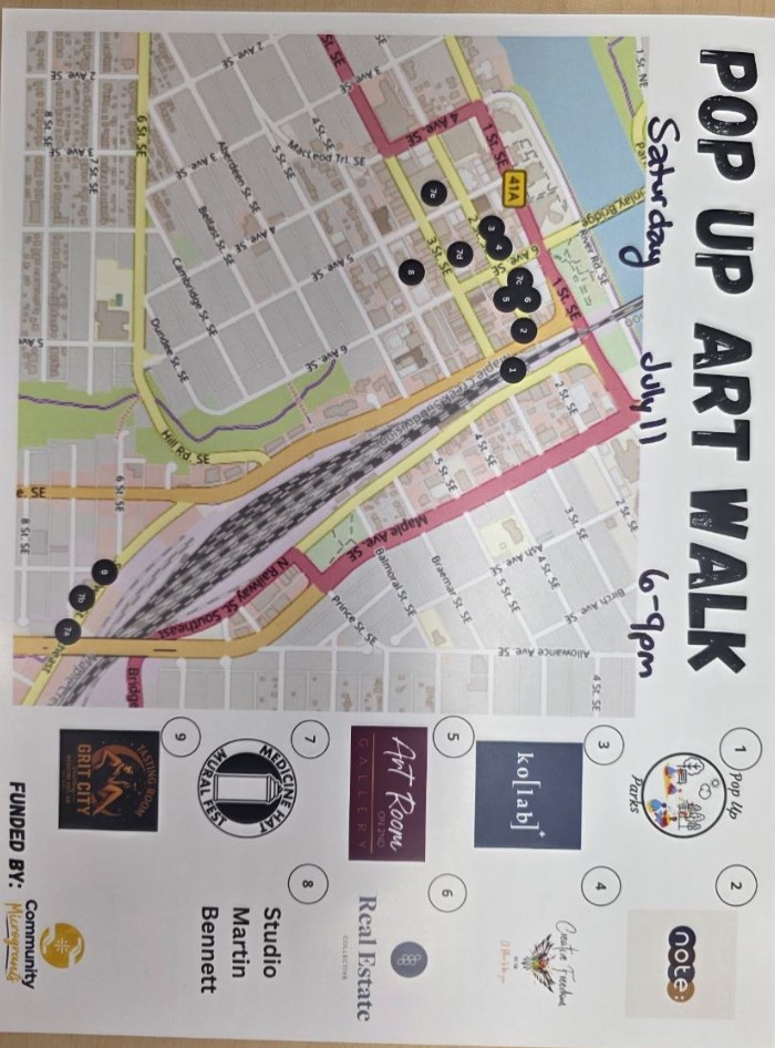 Pop Up Art Walk