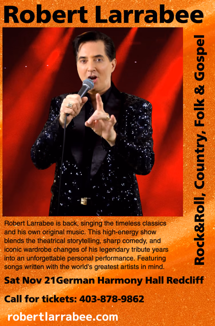 Robert Larrabee Rock & Roll, Folk' & Country show