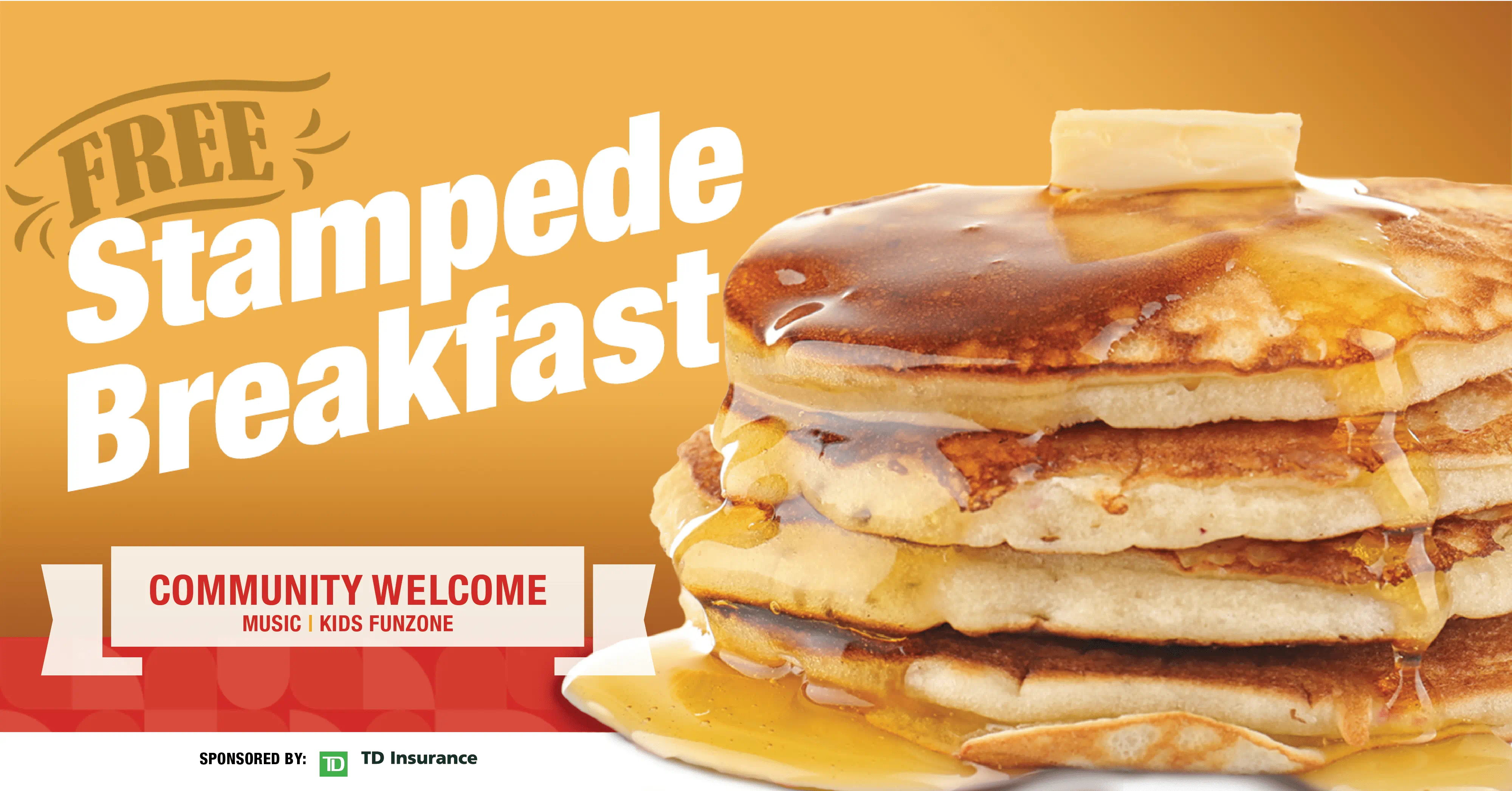 Free Pancake Breakfast | Medicine Hat College | Monday, July 20th