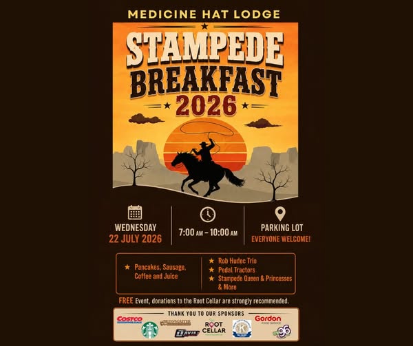 Free Pancake Breakfast | Medicine Hat Lodge | Wednesday, July 22nd