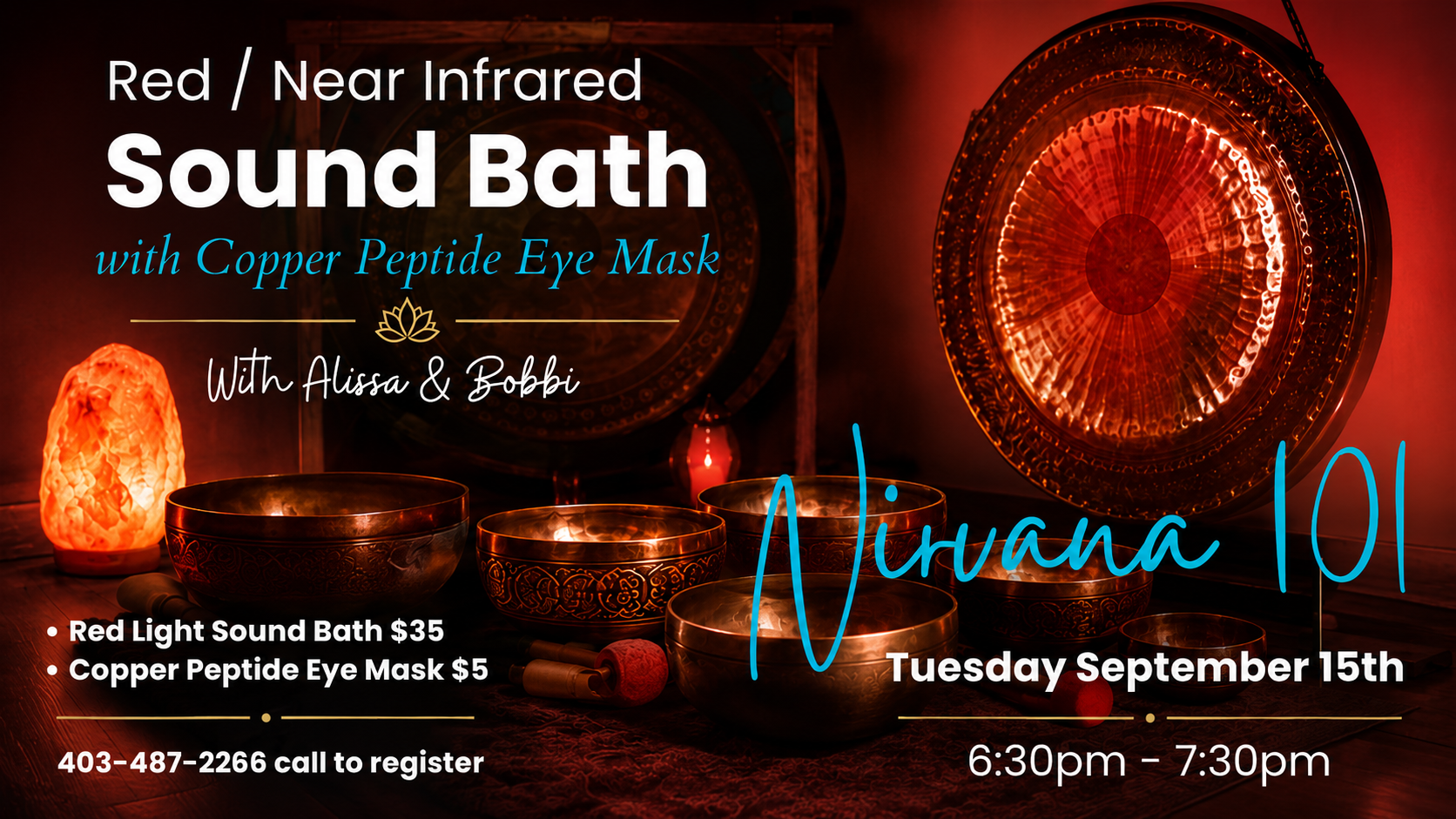 Red Light Sound Bath Sept. 15, 2026