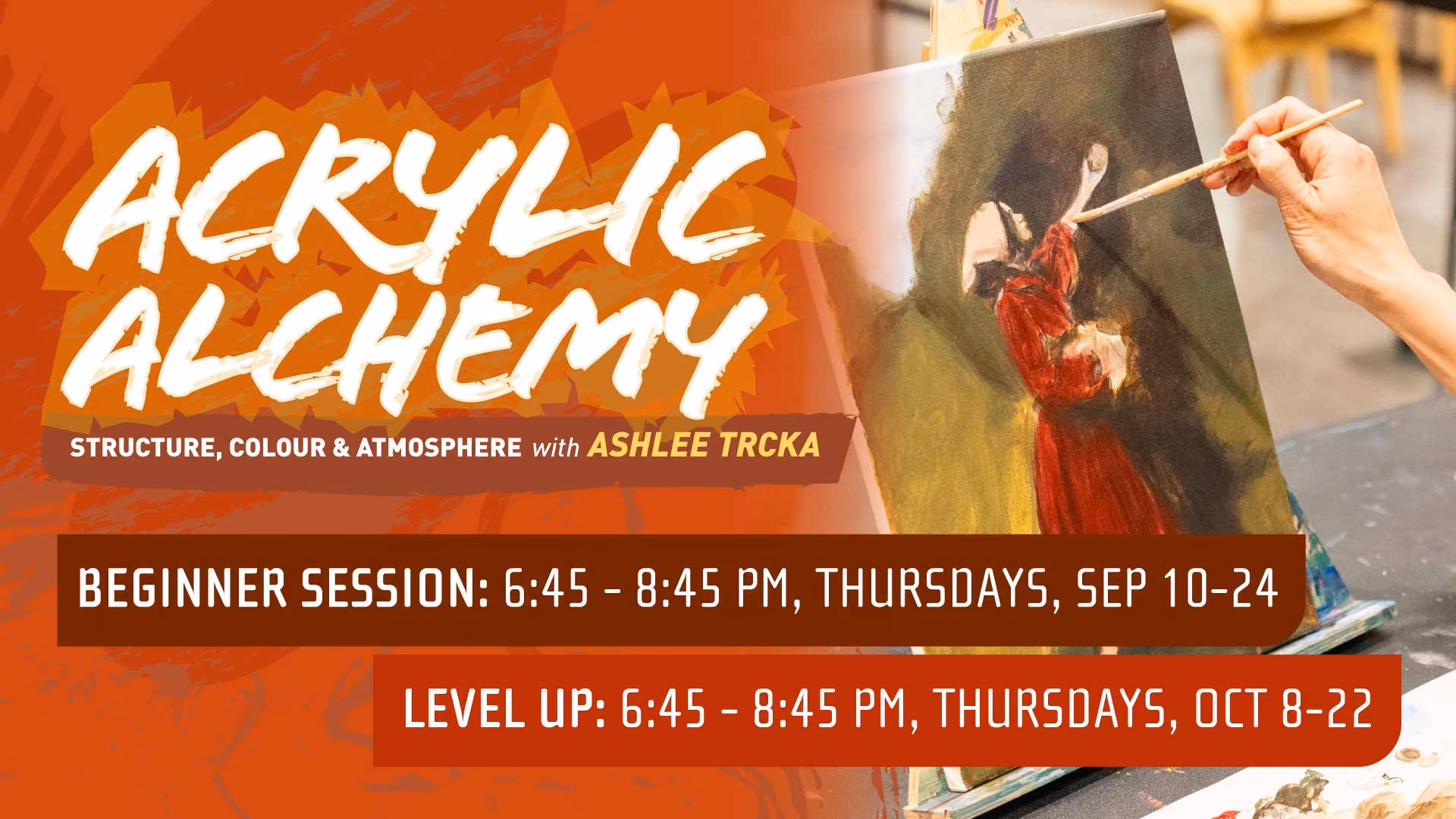Acrylic Alchemy: Structure, Colour, Atmosphere