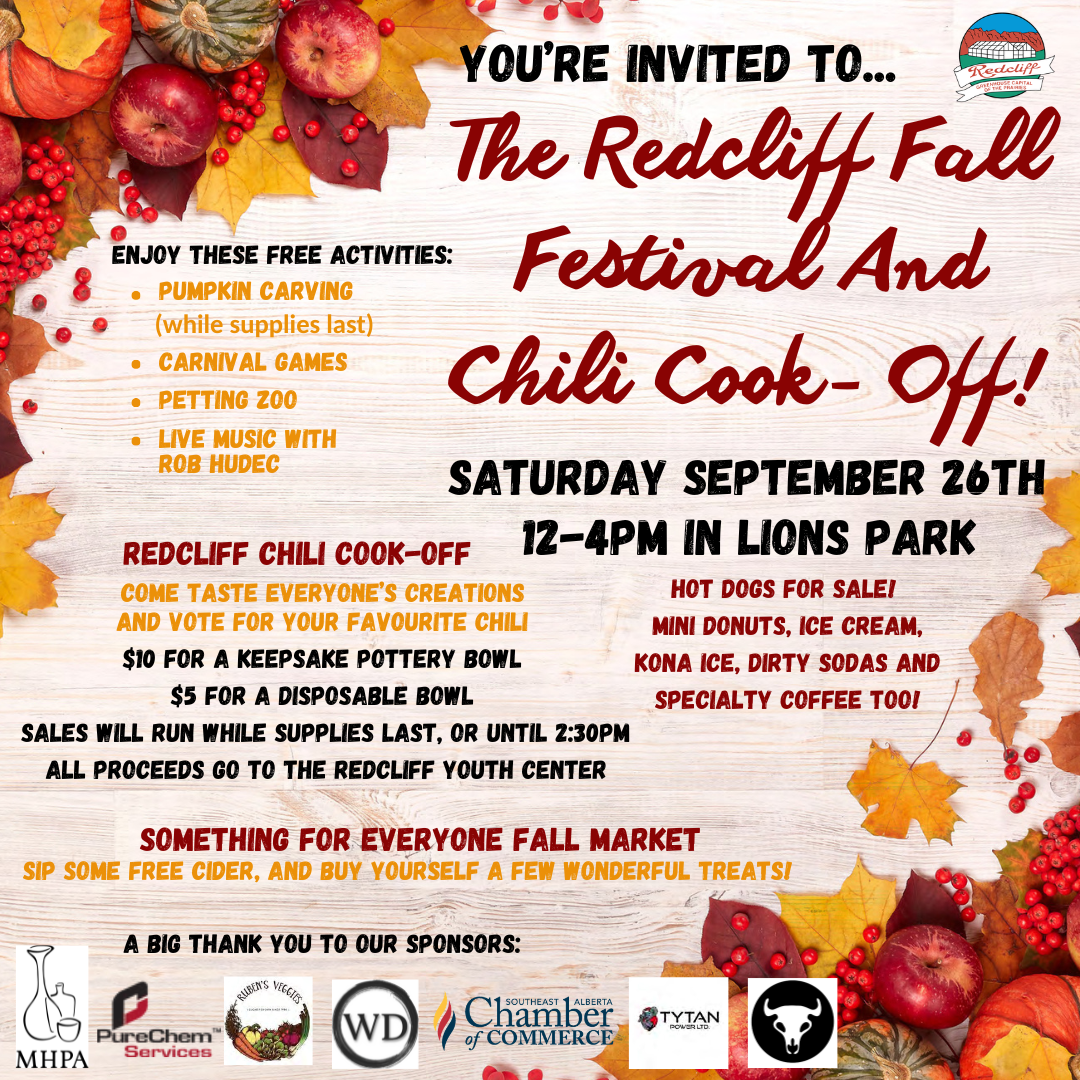 Redcliff Fall Festival and Chili Cook-Off