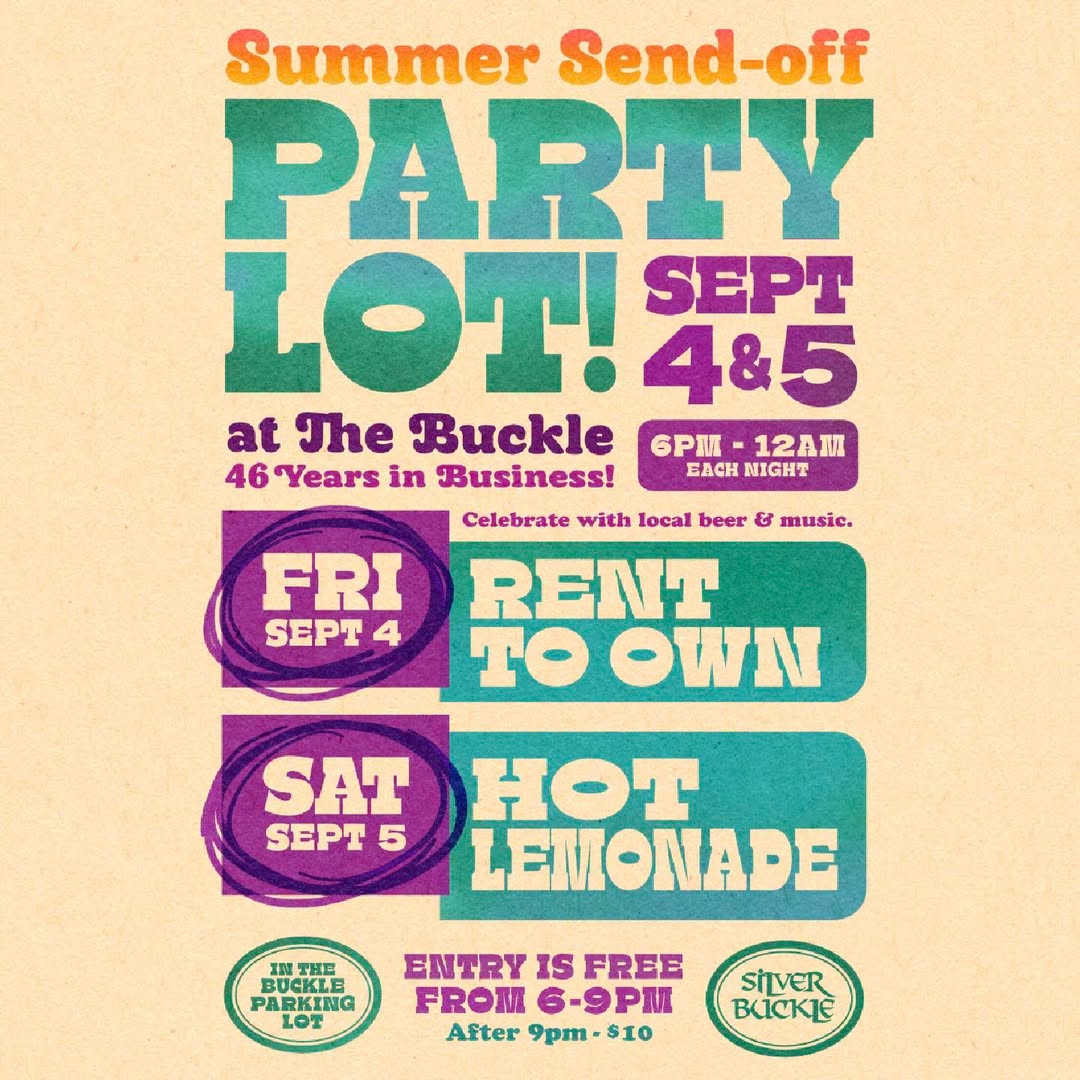One Last Big Summer Party at The Silver Buckle
