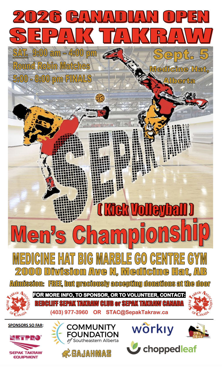 Canadian Men's Sepak Takraw (Kick Volleyball) Championship