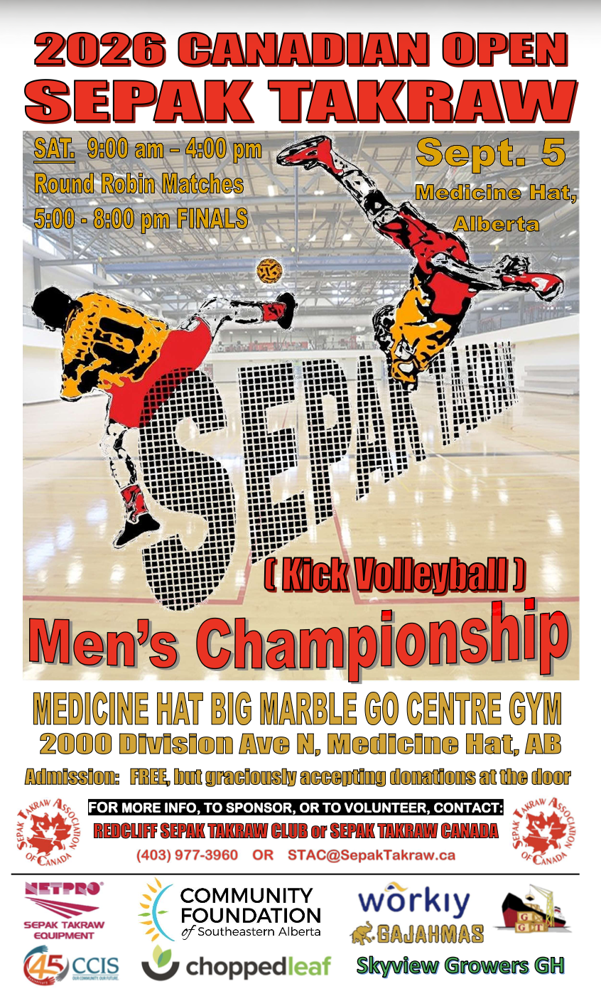 Canadian Men's Sepak Takraw (Kick Volleyball) Championship