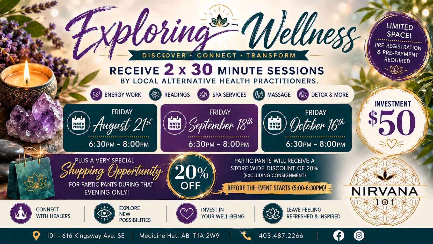 Exploring Wellness @ Nirvana 101