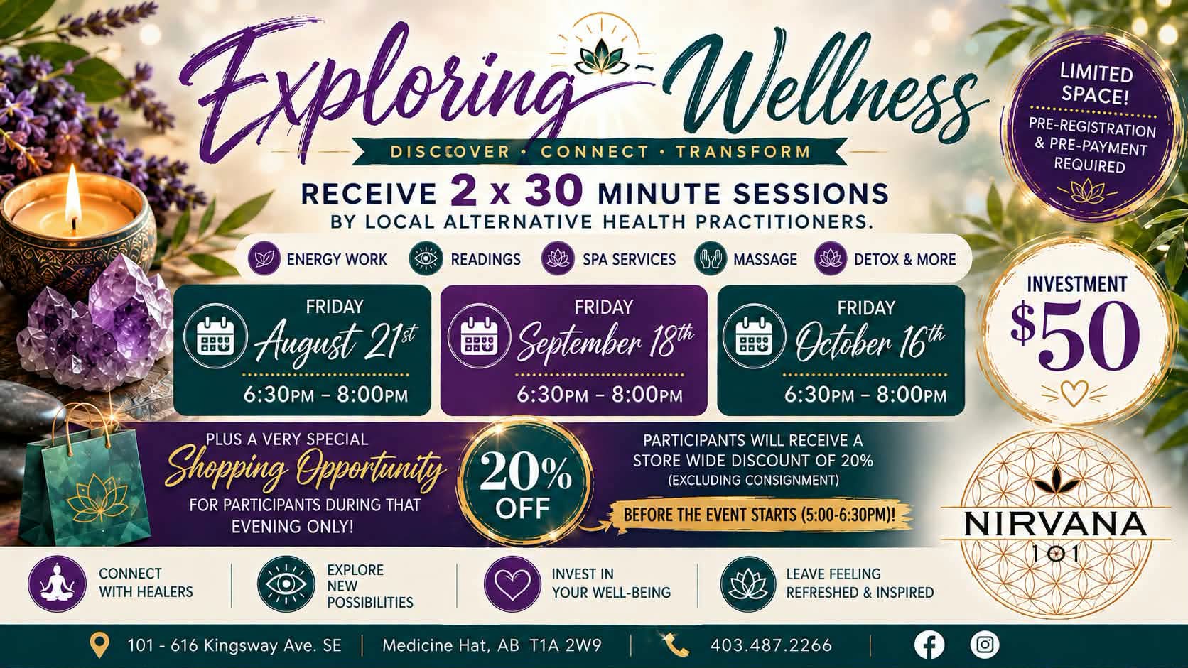 Exploring Wellness @ Nirvana 101