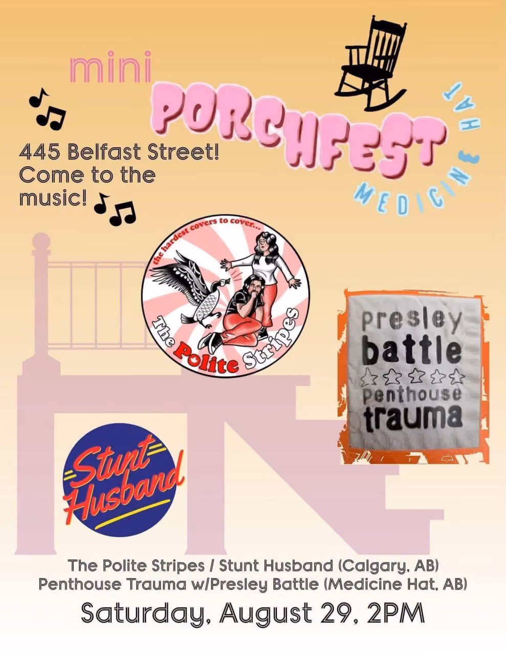 Mini Porchfest | August 29th | 2:00 PM