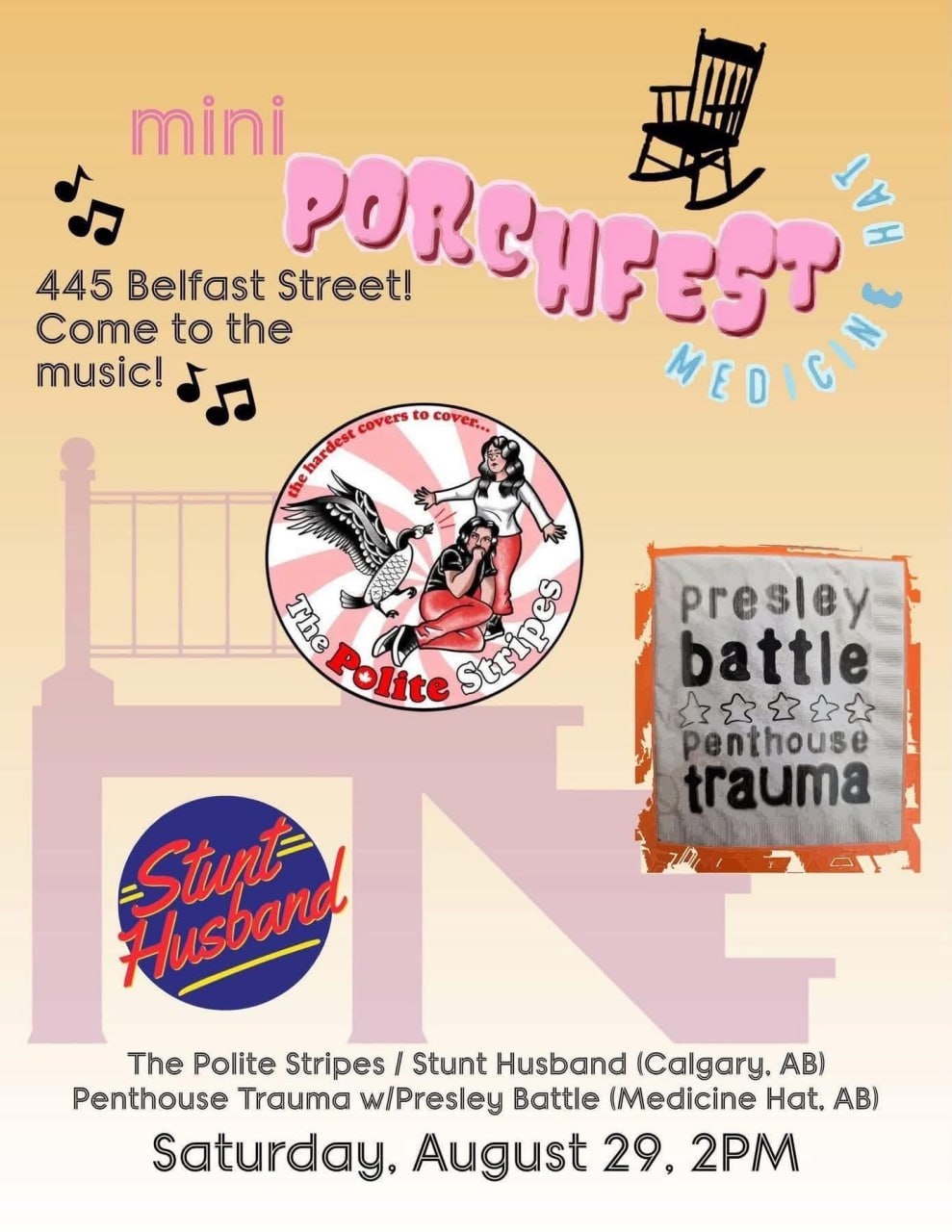 Mini Porchfest | August 29th | 2:00 PM