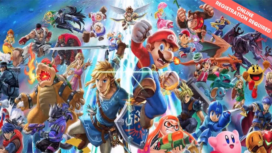 Tween Night: Super Smash Bros. Ultimate Tournament (ages 10 - 12)