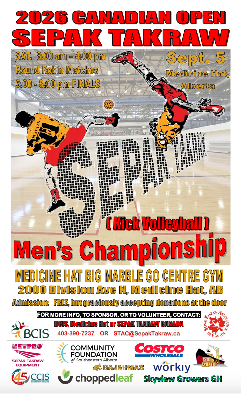 Canadian Men's Sepak Takraw (Kick Volleyball) Championship