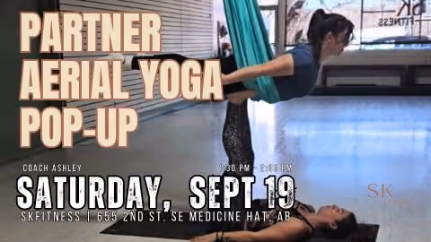 PARTNER AERIAL YOGA POP-UP
