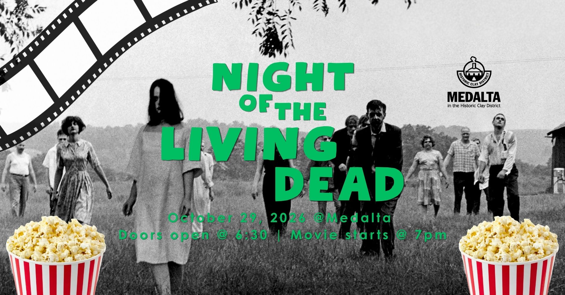 Fright Night at Medalta! - Night of the Living Dead (1968)