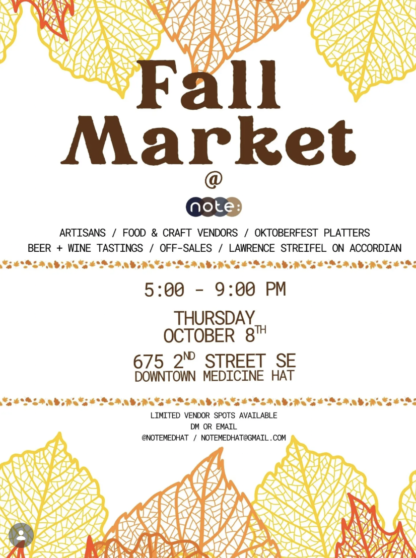 Fall Market @ note: