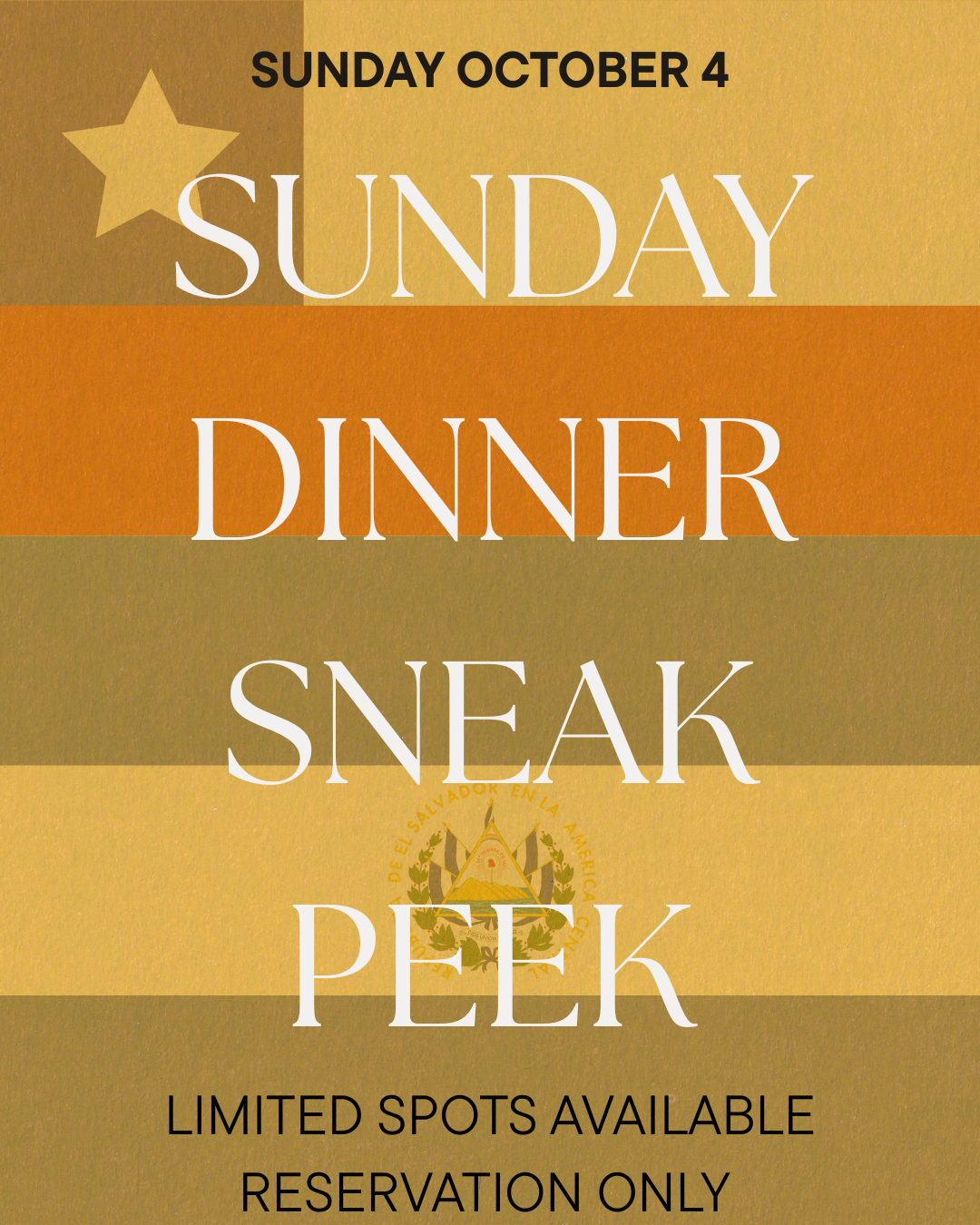 Hometown Sunday Dinner Series: Latina Takeover