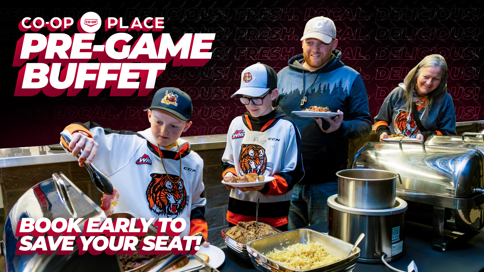 Co-op Place Pre-Game Buffet 2026/27