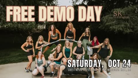 FREE DEMO DAY AT SKFITNESS!
