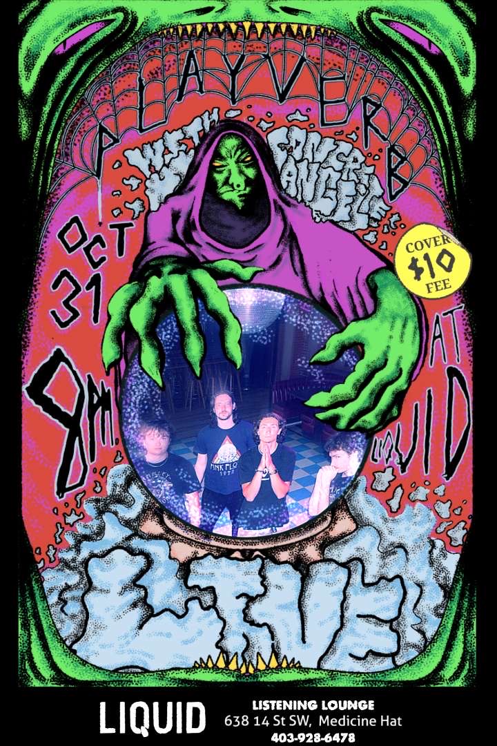 Halloween Dance and Vibe to PLAYVERB Indie/Punk/Grunge Band