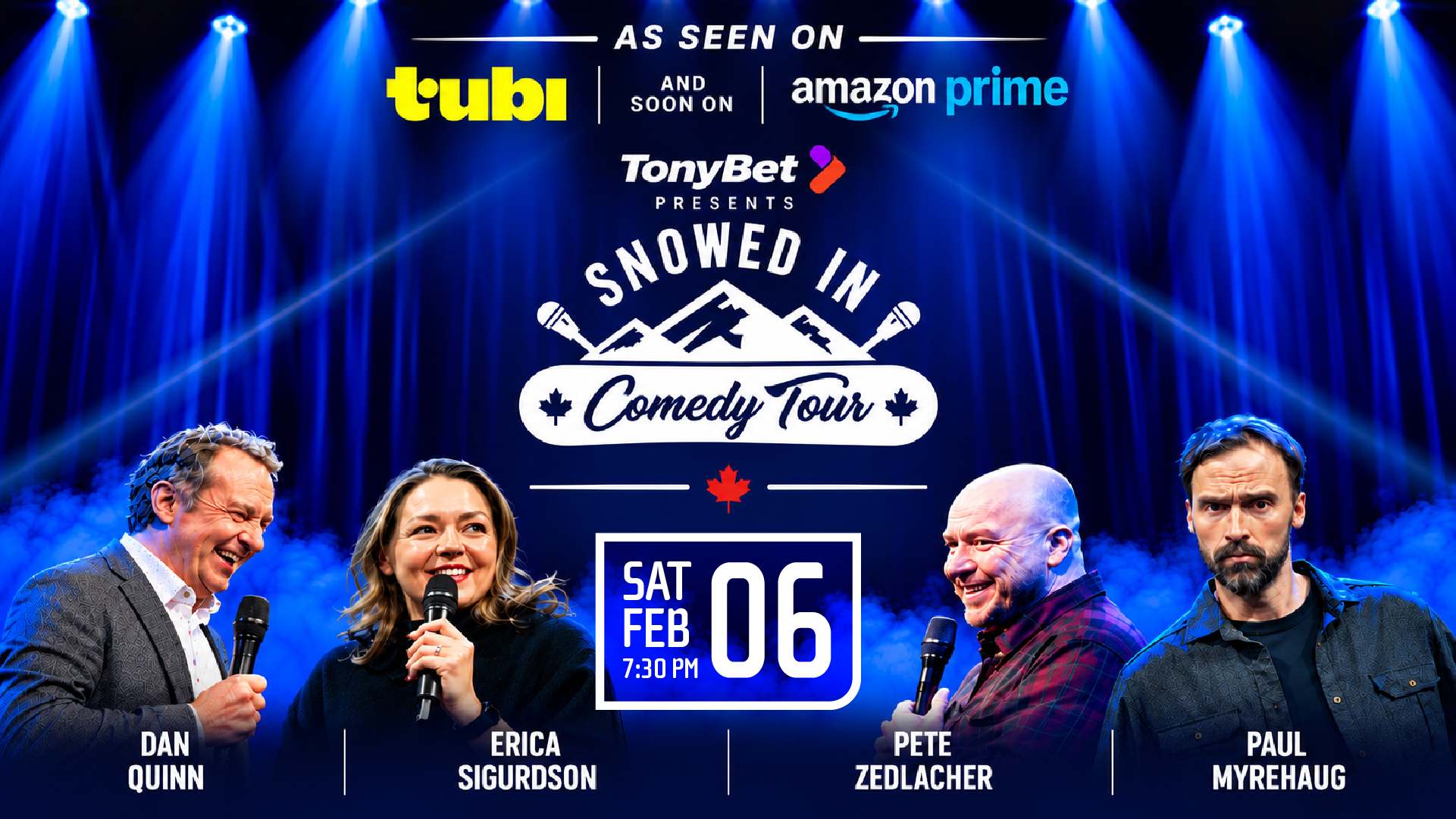 Snowed in Comedy Tour 2027