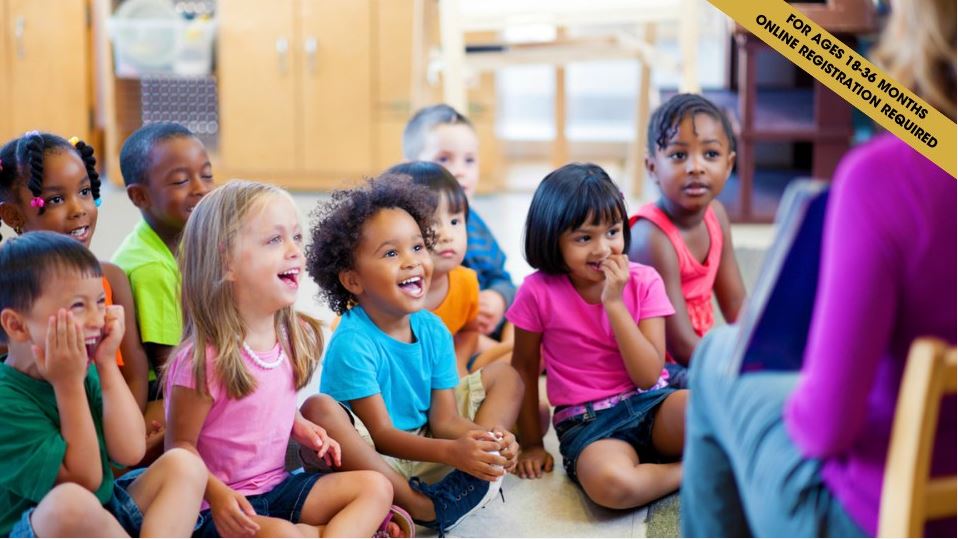 Family Storytime for Toddlers (ages 18 - 36 months)