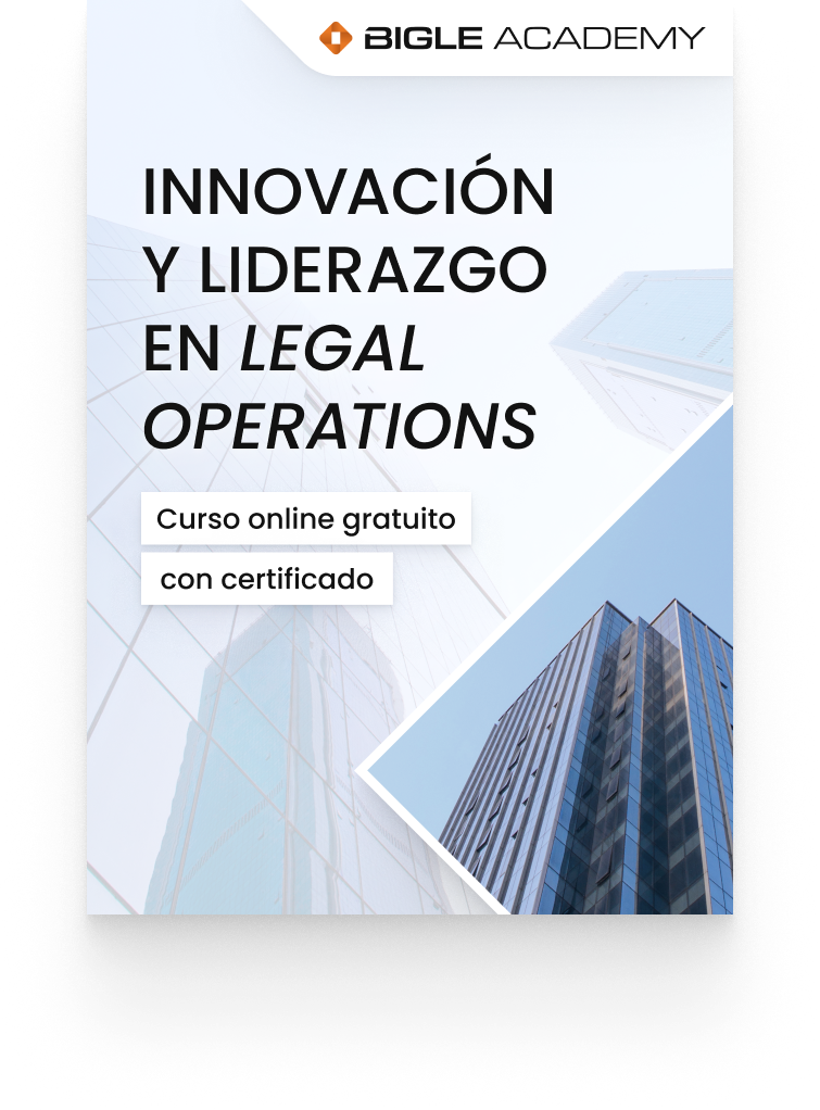 Portada del curso de legal operations de Bigle