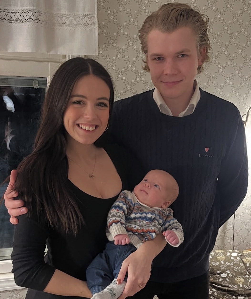 Jeremia and Zoe with their son Augustine