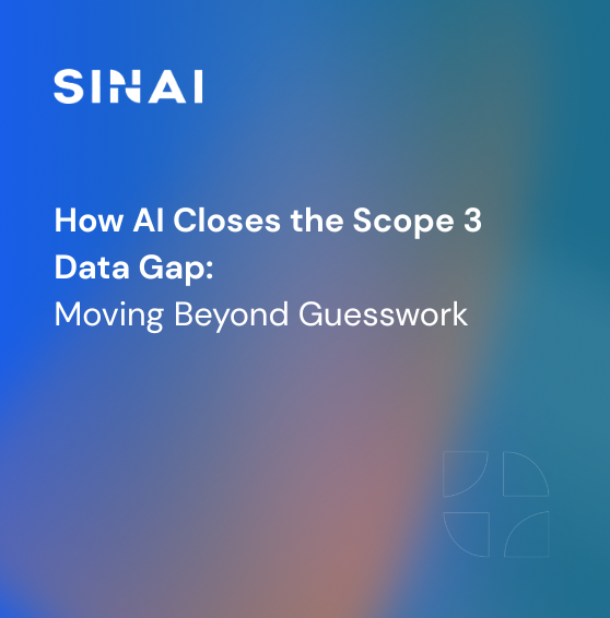 How AI Closes the Scope 3 Data Gap: Moving Beyond Guesswork