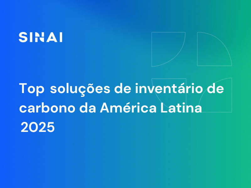 Top soluções de inventário de carbono da América Latina 2025