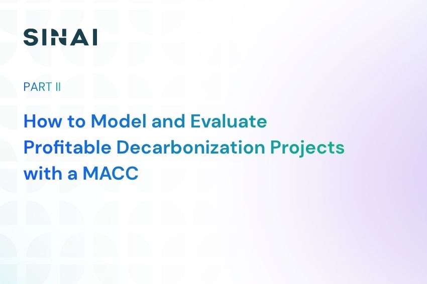 How to Model and Evaluate Profitable Decarbonization Projects with a MACC