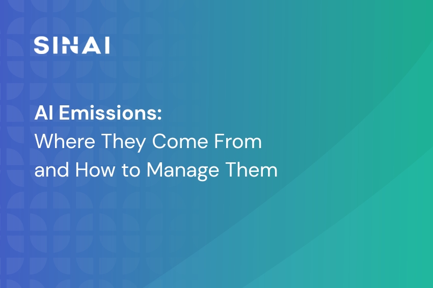 AI Emissions: Where They Come From and How to Manage Them